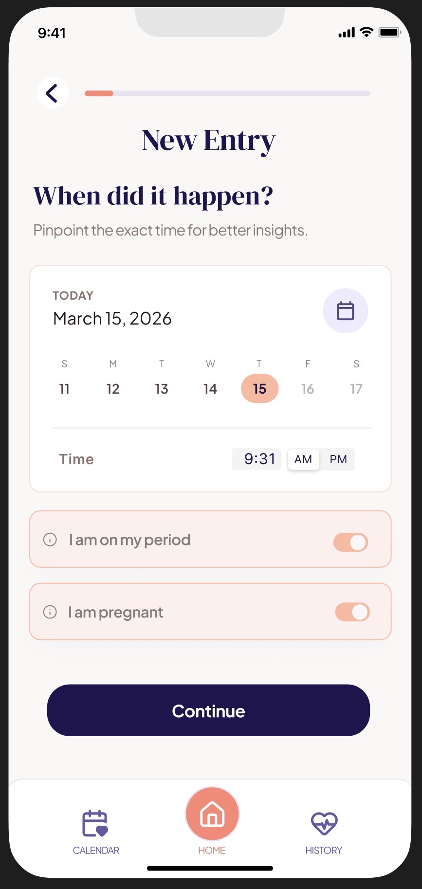 App screen 5